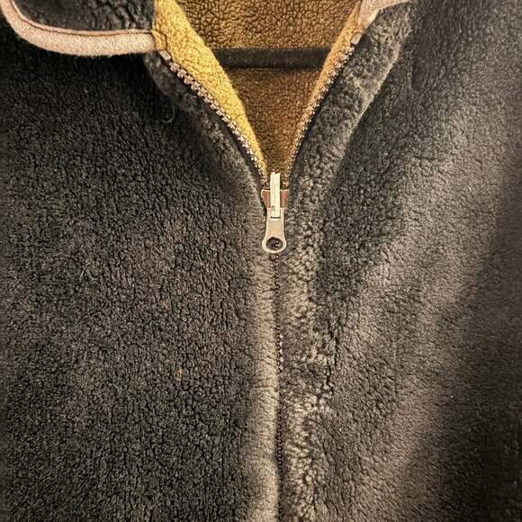 VTG Wild Horses Reversible Hooded Fleece Unique Western Men M Women XL - Picture 8 of 11